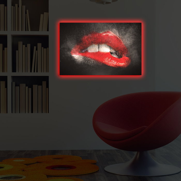 Wallity Cuadro Decorativo en Lienzo Iluminado con LEDs 45 x 70 cm